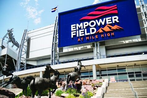 Empower Field at Mile High stadium.